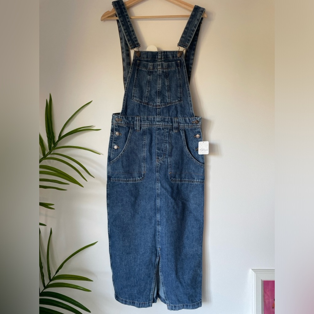 NEW Free People We The Free Bardot Denim Skirtall - Picture 6 of 14